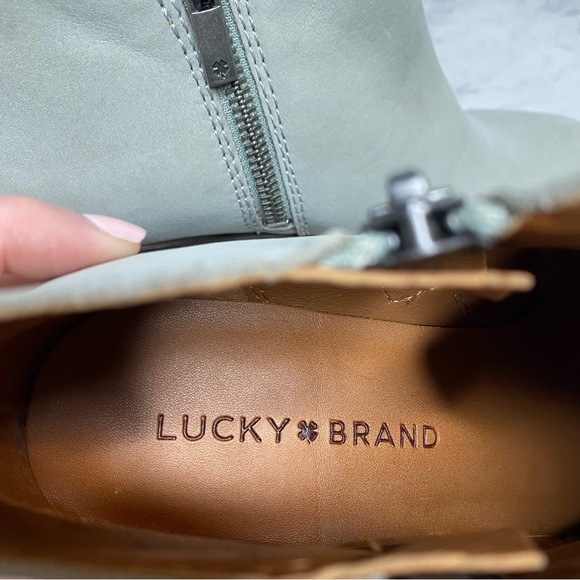 Lucky Brand Basel Nubuck Bootie 6M - Picture 12 of 14